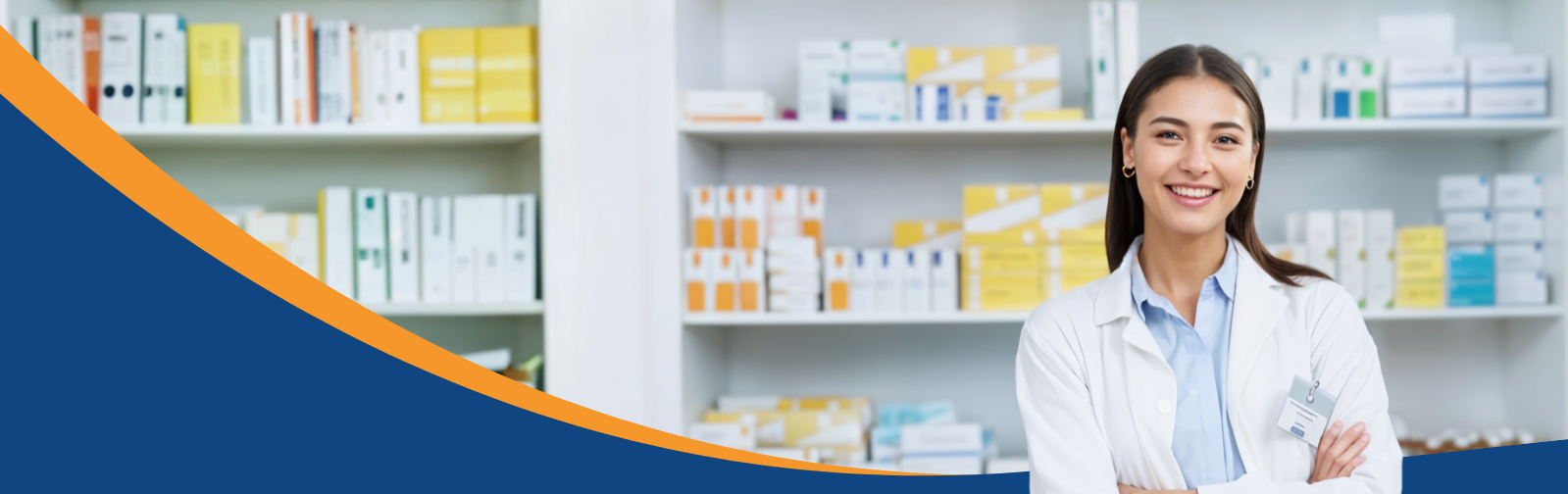 young woman pharmacist